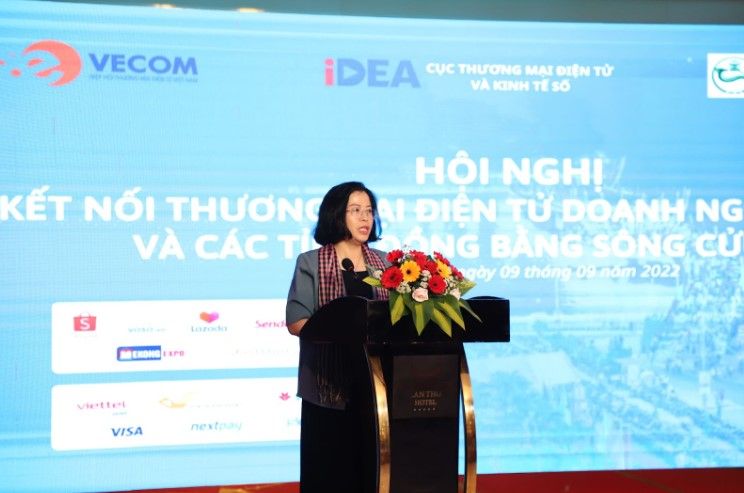 Hội nghị kết nối Thương mại điện tử với Doanh nghiệp Cần Thơ và các tỉnh Đồng bằng Sông Cửu Long 2022