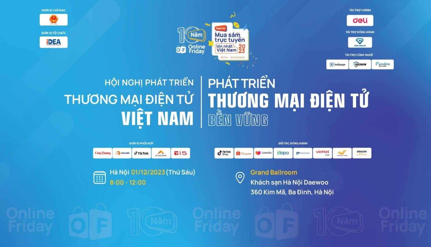 Hội nghị Phát triển thương mại điện tử Việt Nam sắp diễn ra tại Hà Nội